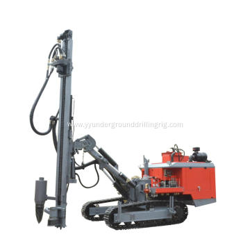 73.5KW Engine Separated Open-air Quarry DTH Drilling Rig